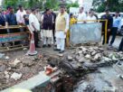 Chief Minister inspected the areas affected by heavy rains in Raipur region